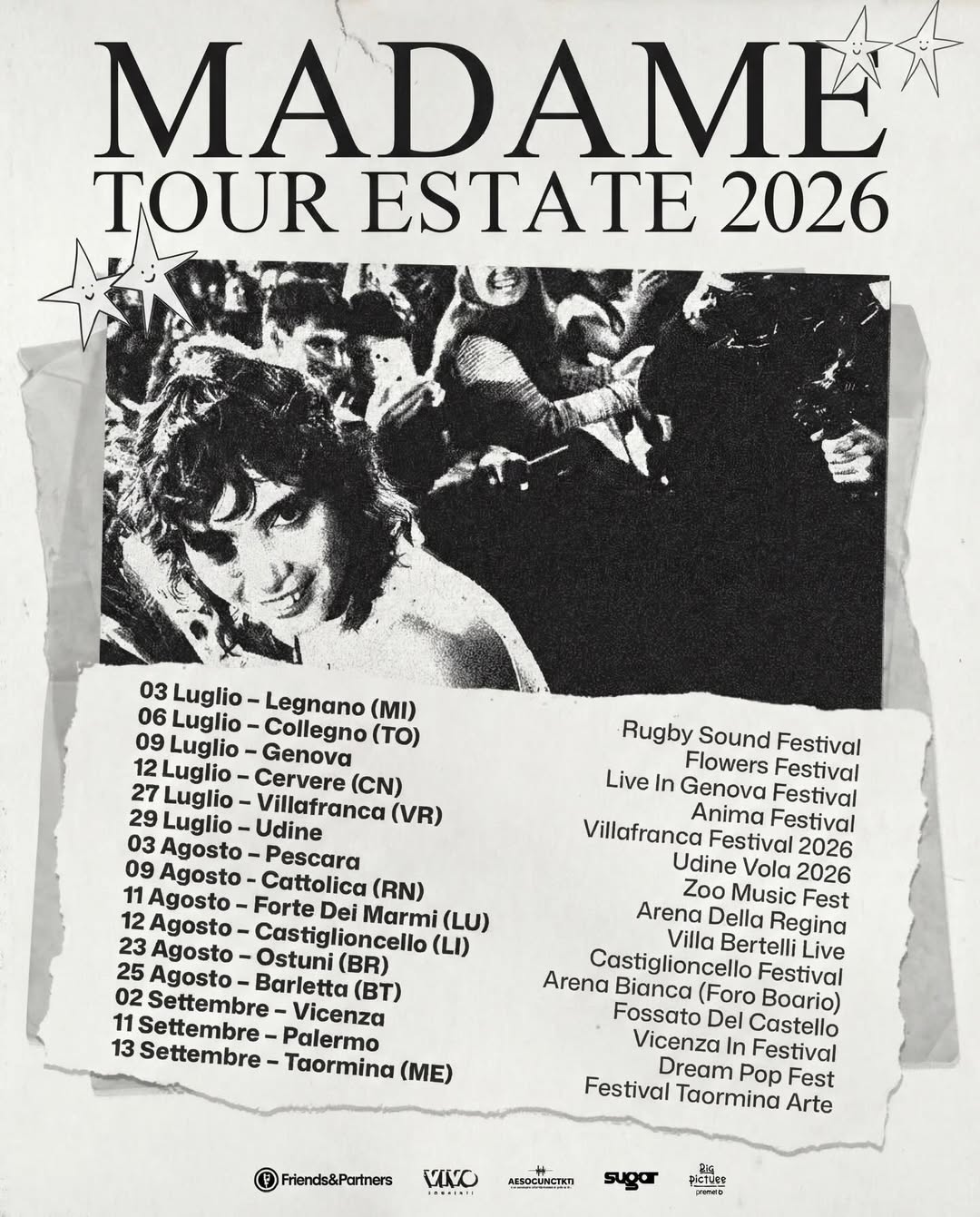 Madame Estate Tour Poster 2026